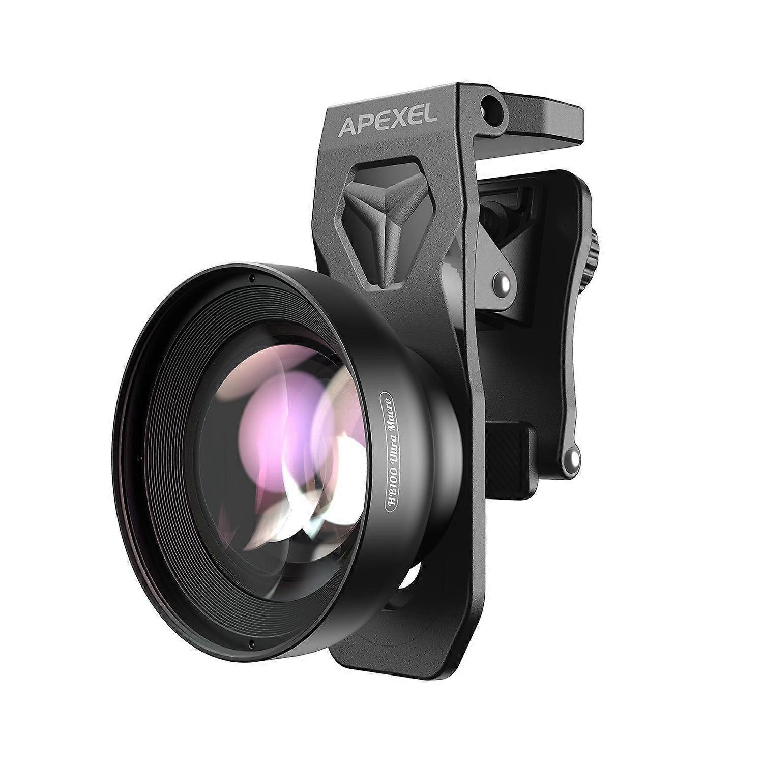 Obiektyw ultramakro APEXEL HB100 do smartfonów, teleobiektyw z zoomem 50–110 mm, obiektyw HD o dużej przysłonie F1.05 APL-HB100U