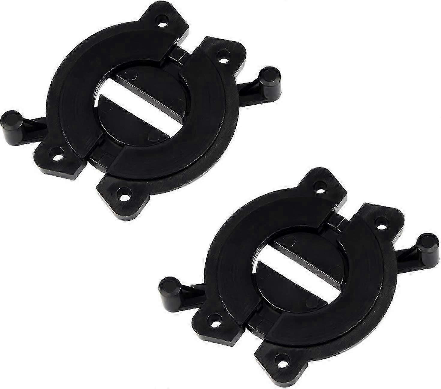 Table Top Connector, Plastic Dining Table Locks Training Table Connector Latch Desk Combination Fasteners(Black)4pcs)