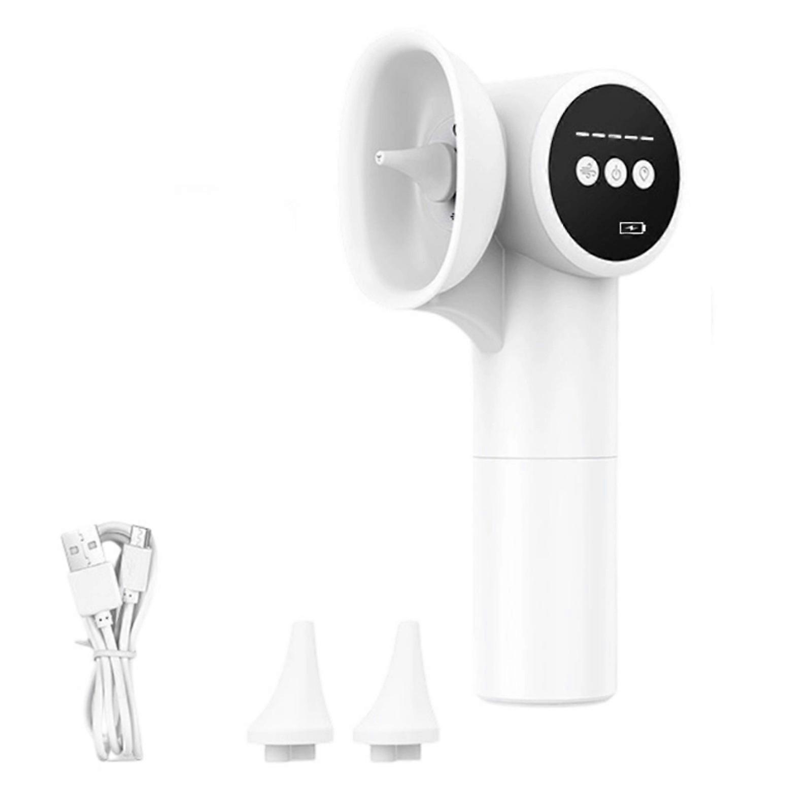 Rechargeable Ear Cleaners Machine 99-108°F Thermal Drying Function 5 Adjustable Level Water Pressure Level  White