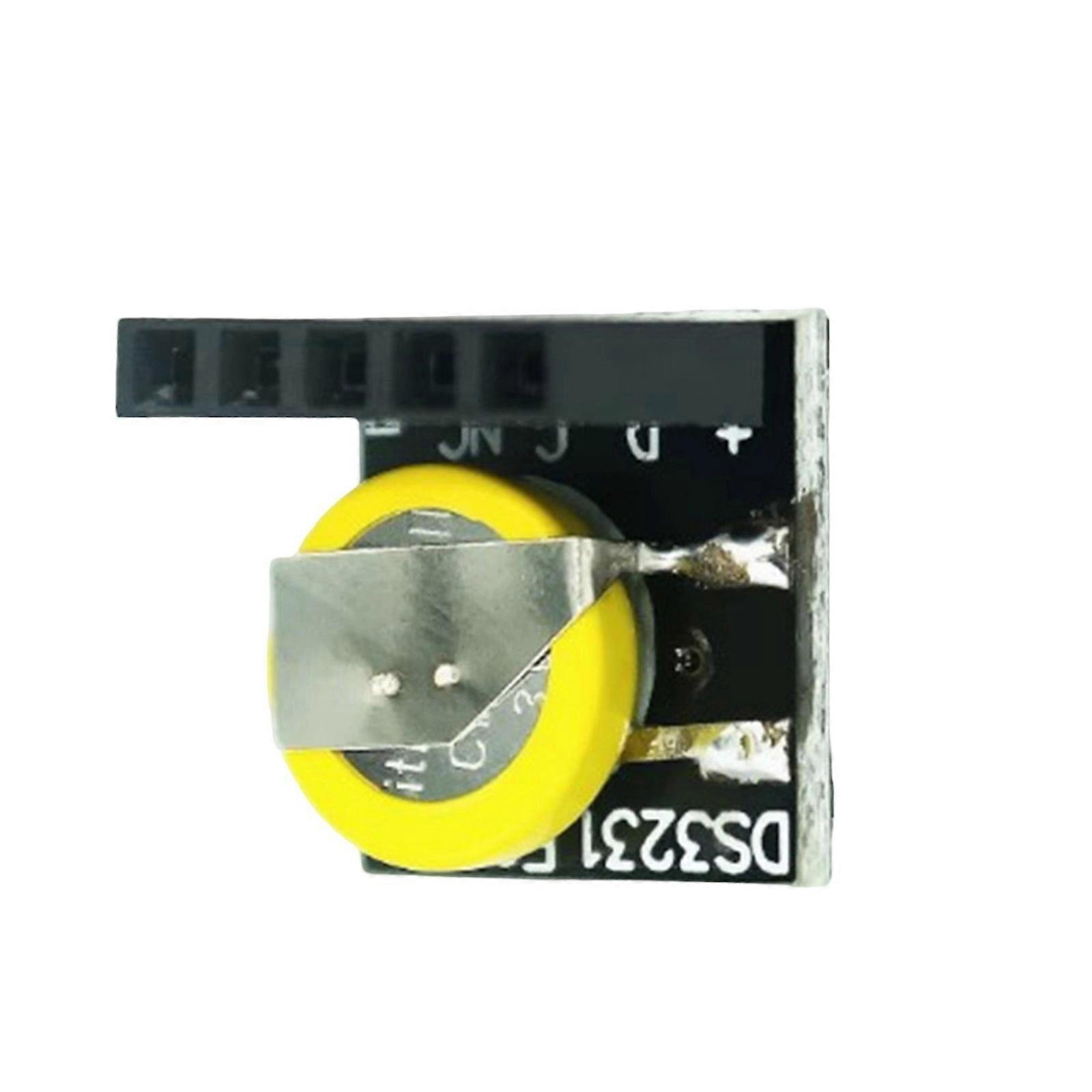 DS3231 Double Voltages 3.3V/5V Real Time Clock Module CR2032 Holder And I2C Interfaced Compatibility Multicolor