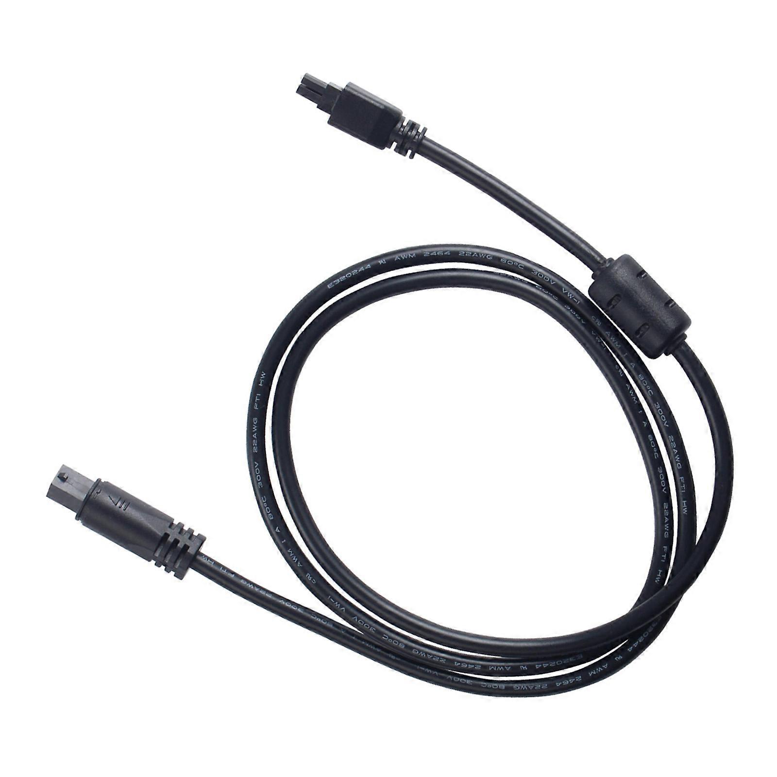 For Lab Mini Extension Cable 4Pin for Lab Mini 3D Printers Accessories 3D Printing Cable Jumper Cord With Magnetic Rings Multicolor