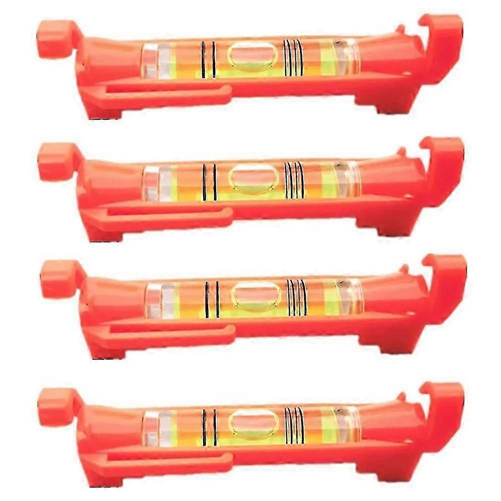 4pcs String Level Hanging Line für Nivellierung Vermessung, Handwerk, Maurerarbeiten, etc. (rot)