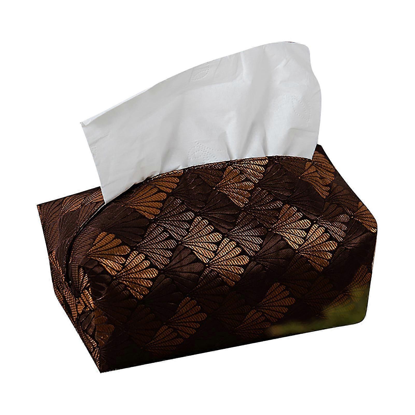 vev lagring bag utsøkt rektangel husholdning håndkle serviett papirpose bord dekorasjon for hjemmet