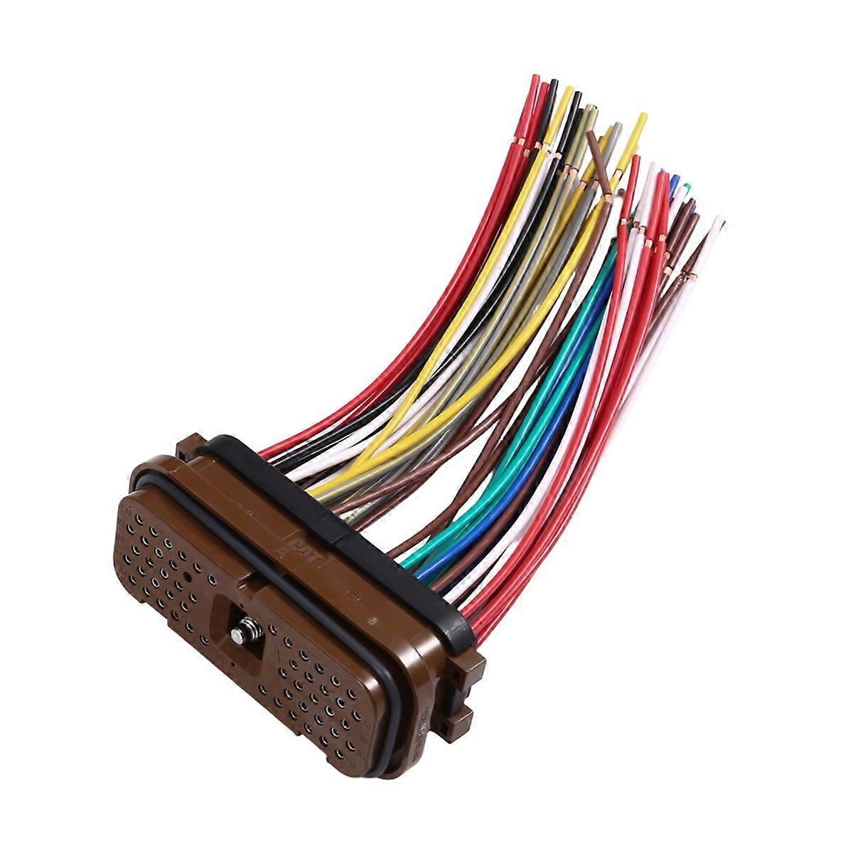 153-2620 for CAT E320D E329D E336D Excavator Computer Board Plug 54 Pin Controller Connector