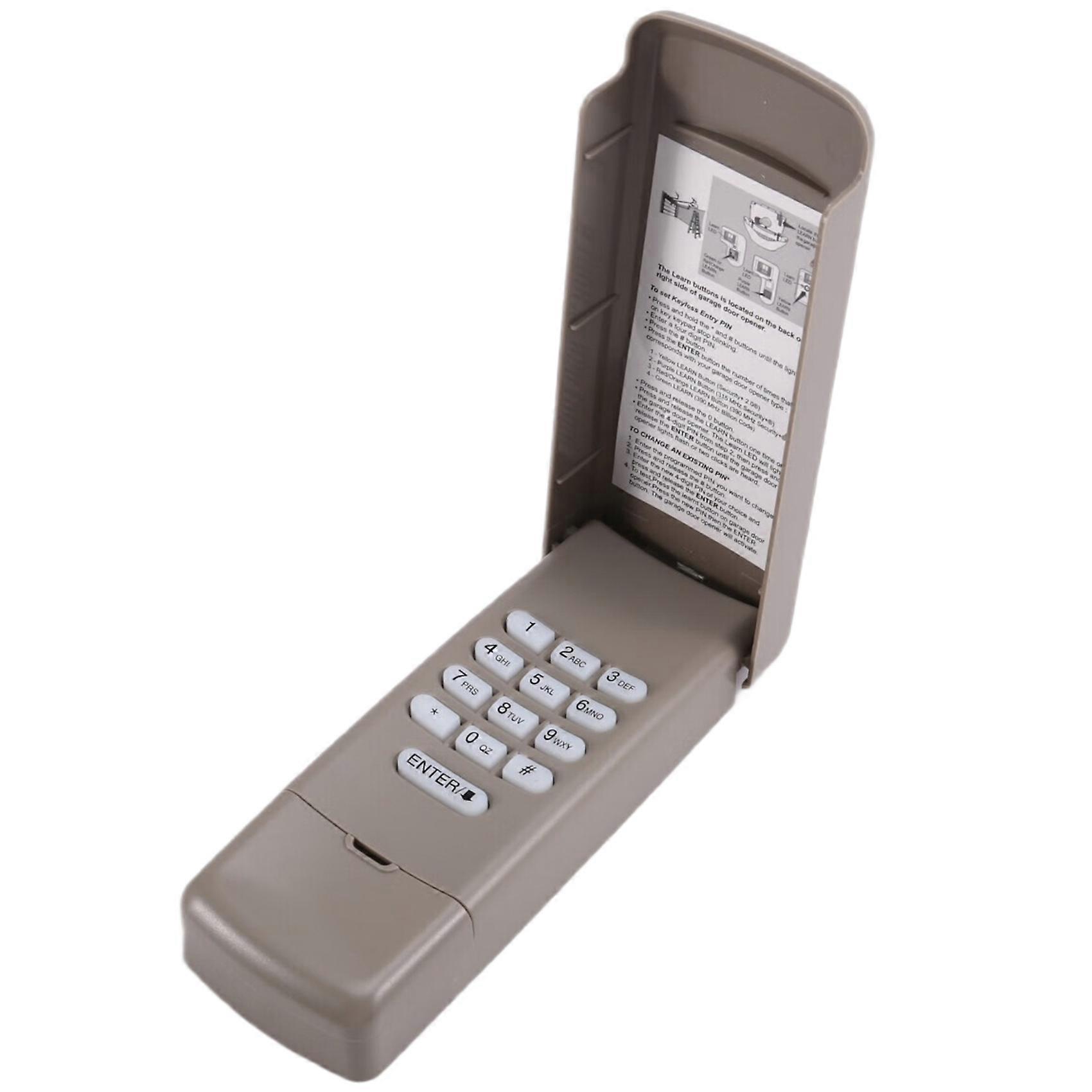 Wireless Telecontrol Door Opener Wireless Keyboard Keyless Entry Controller Telecontrol for 877MAX 878MAX 377LM 977LM