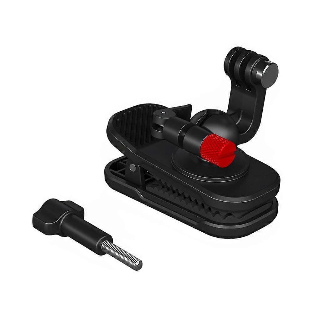 Magnetic Backpack Clip For Sports Cameras Secure 360 Rotation Skin Friendly Wide Compatible Mount For Vlogging And Adventure