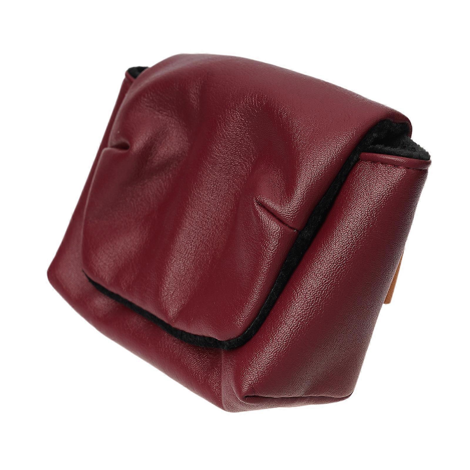 X100V 100S 100F G7XIIIカメラ用カメラ収納ケースカバーPUレザー収納と輸送が簡単BBK-12Lワインレッド