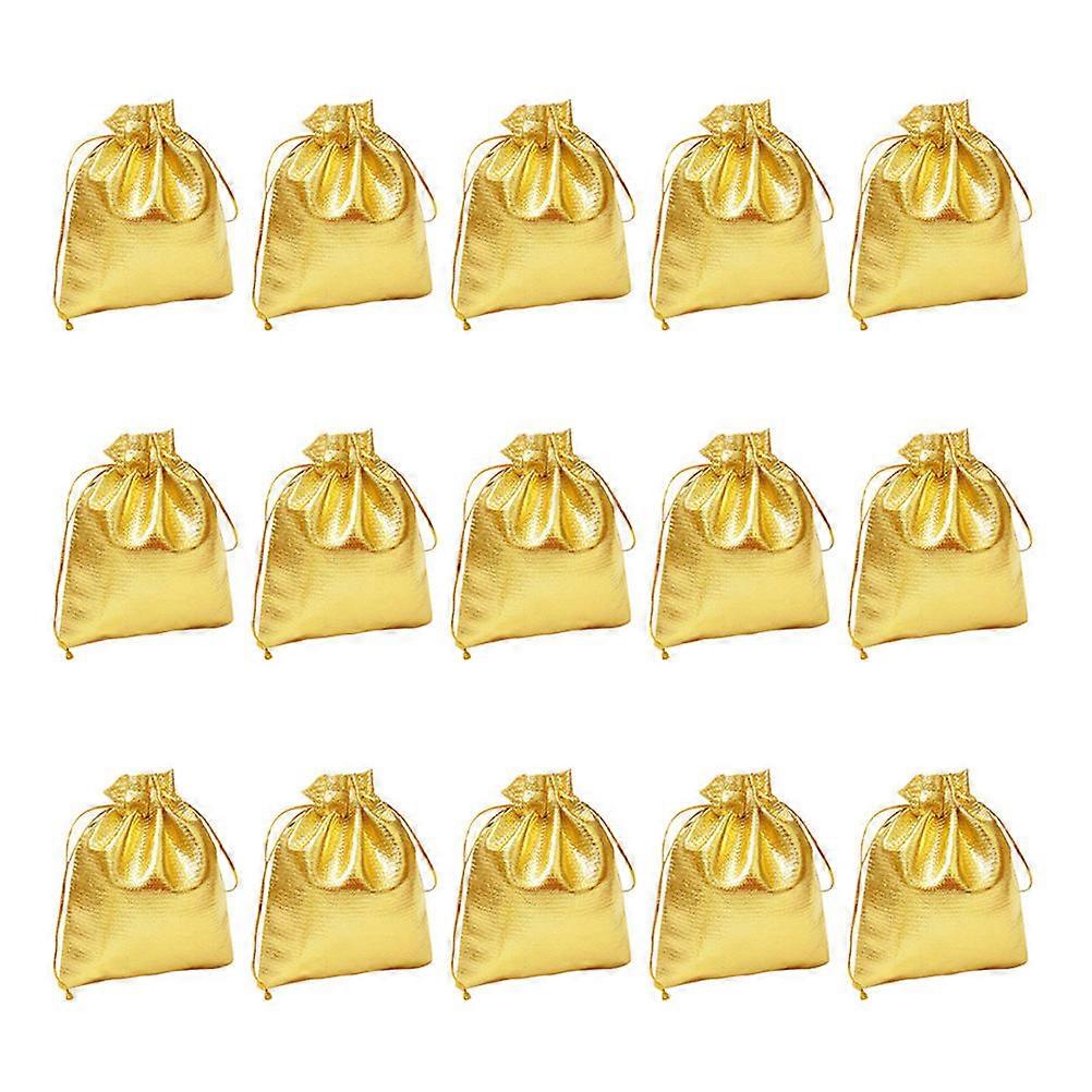 Candy Bag Jewelry Packaging Bags Drawstring Closure Reusable Durable 100Set