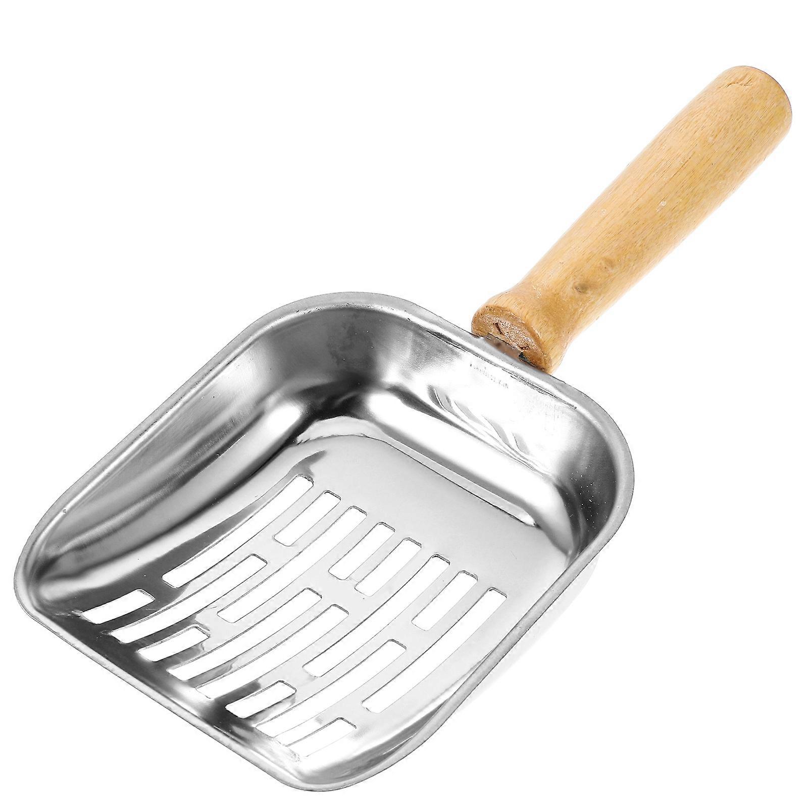 Flat Cat Litter Scoop Designed For Pet Care With Portable Size And Sturdy Material 1Set