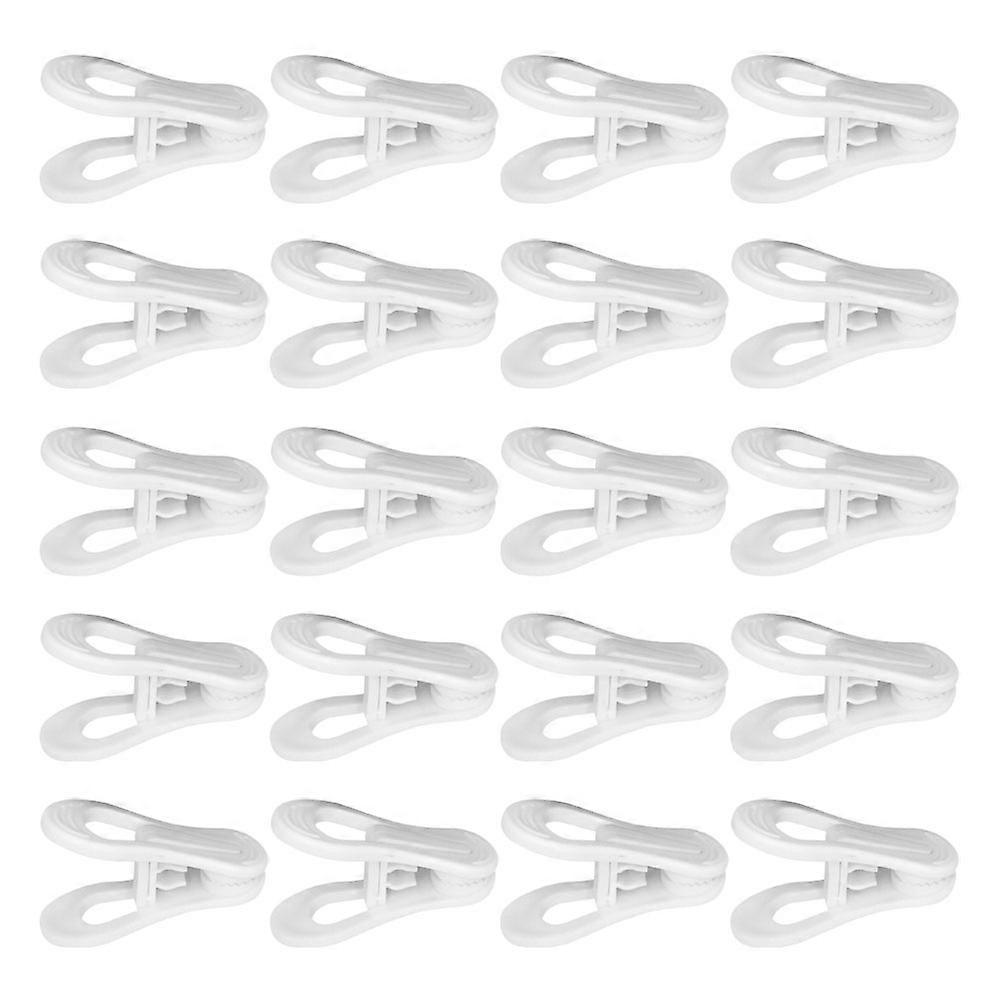 Windproof Clothes Clips 30 Pcs Versatile ABS Hanging Devices For Household Use Ideal For Securing Various Items