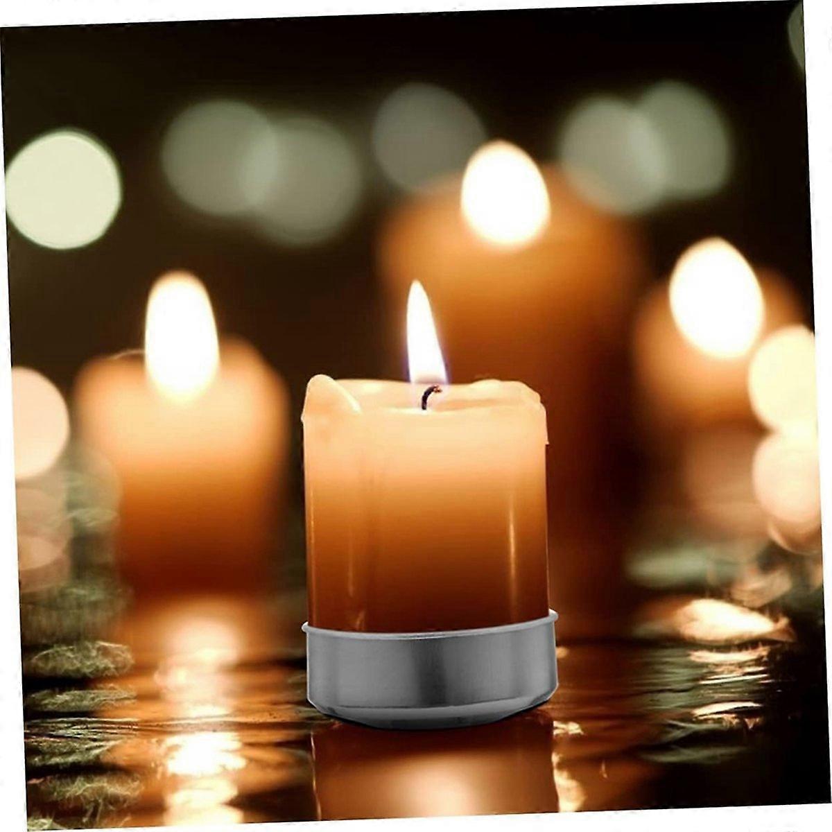 400pcs Candle Box Candlestick Tealight Candle Dish DIY Candles Case