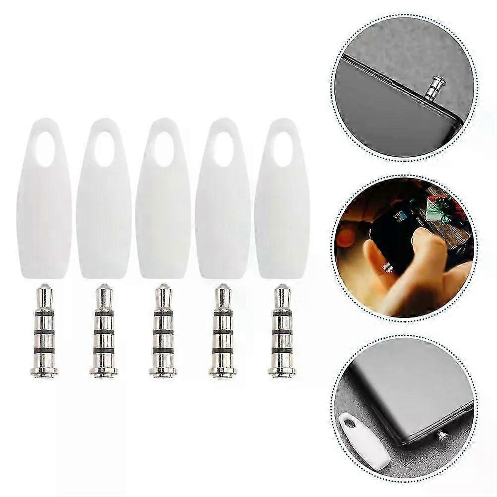 5 مجموعات سماعة رأس مانع الصوت ميكروفون مع غطاء ميكروفون صوتي الهاتف المحمول هلام السيليكا أغطية الكمبيوتر المحمول