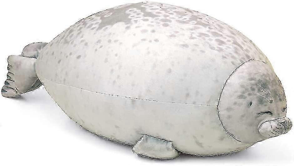 Seal Plush Toy Pillow, 40cm, Elastic and Comfortable, Home Decor Sofa Cushion