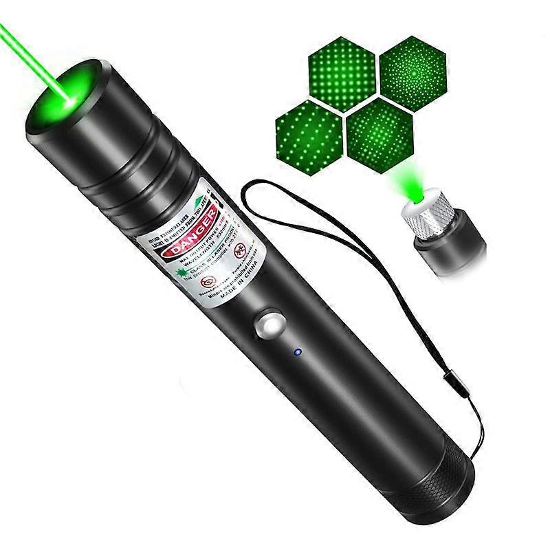 Rechargeable Green Laser-Pointer Long Range, TV LED LCD Strong Laser