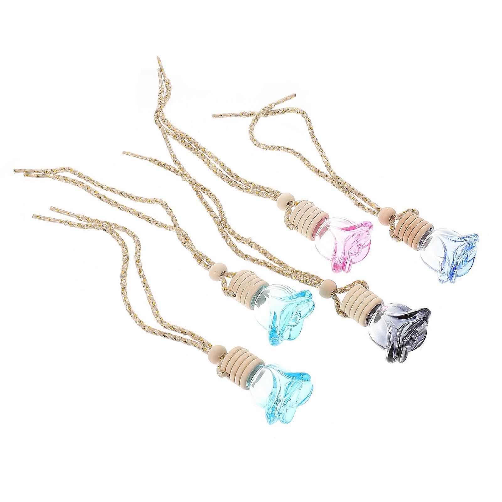 Assorted Color Perfume Sub Bottles Hanging for Storage Use 15Pcs Set