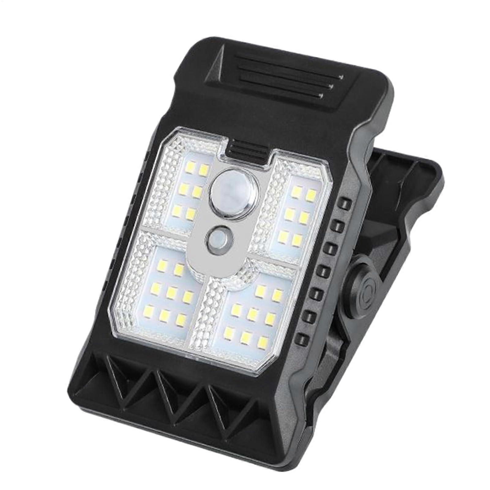 Solar Powered Light Waterproof ClipOn Motion Sensor Light 300LM LED Security Lighting For Patio Garden Fence