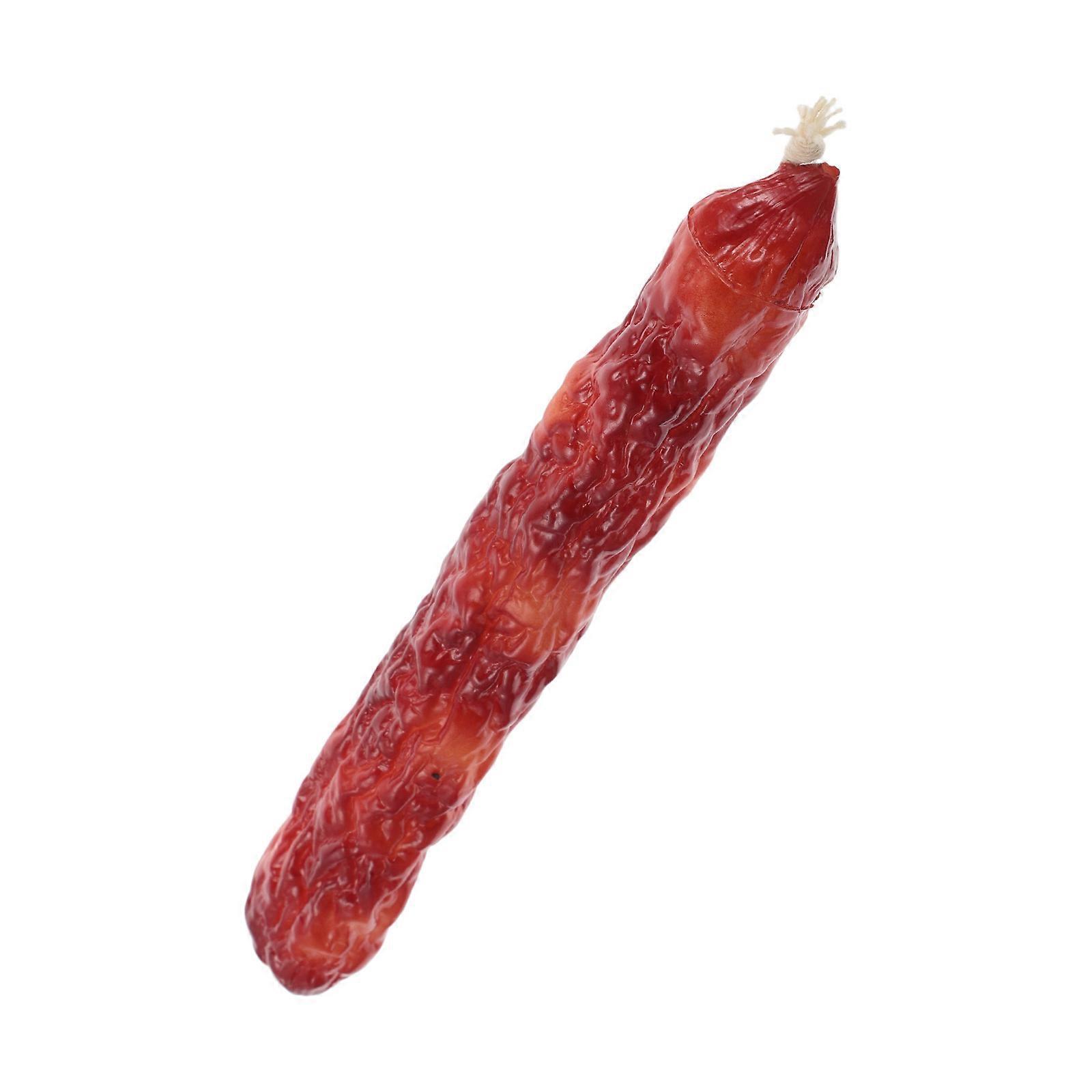 Faux Sausage Modeling Decor for Party Tabletop Plastic Decorative Prop