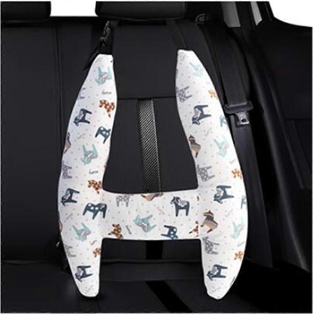 Travel Neck Pillow with Ergonomic HShape Memory Foam Support for Airplane Car Train and Road Trips
