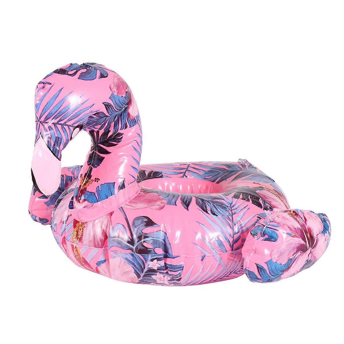 Flamingo Beer Holder Floating Beer Tray Mat for Supporting Use 2Pcs