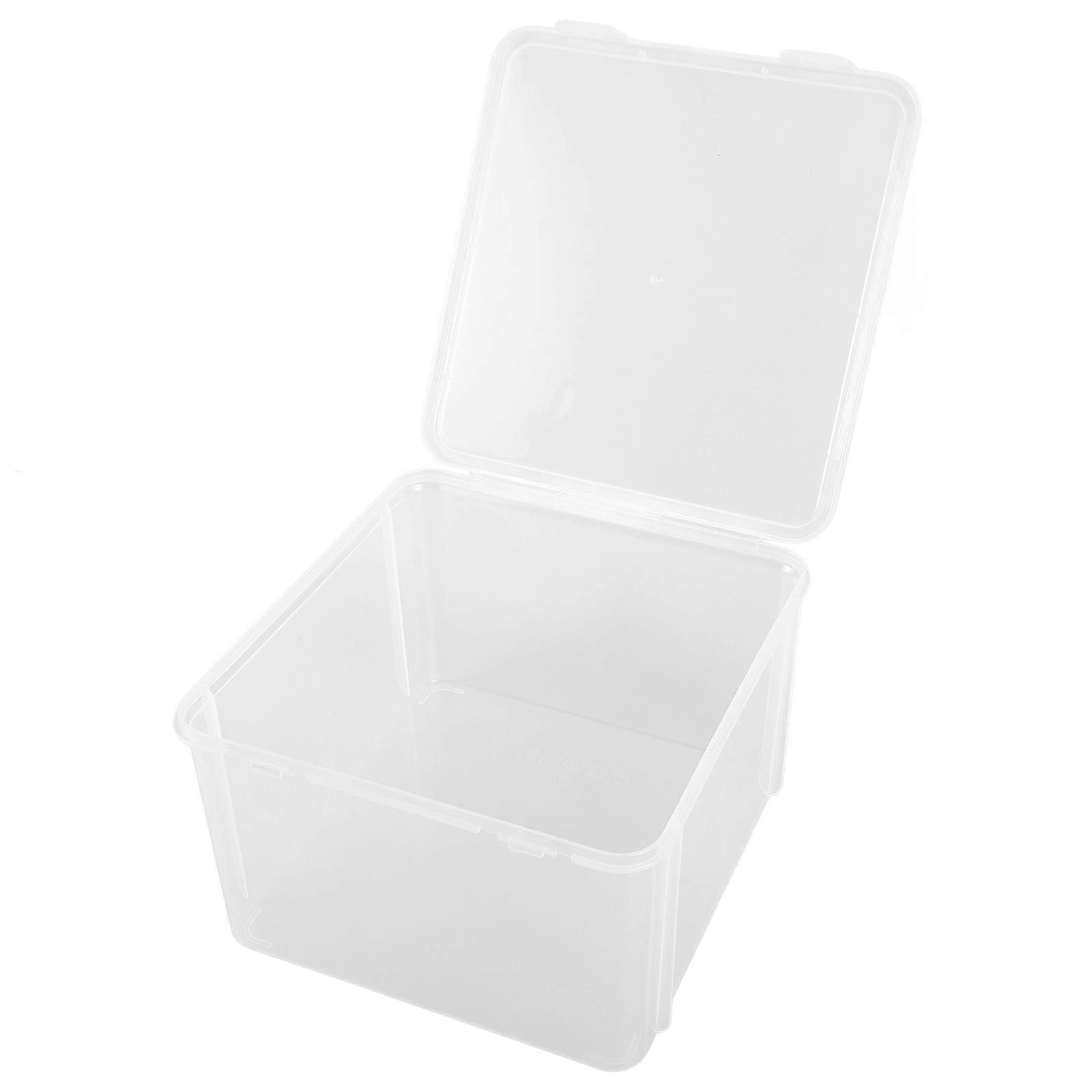 Mahjong Storage Case with Handle for Storage Use 2Pcs Plastic Organizer