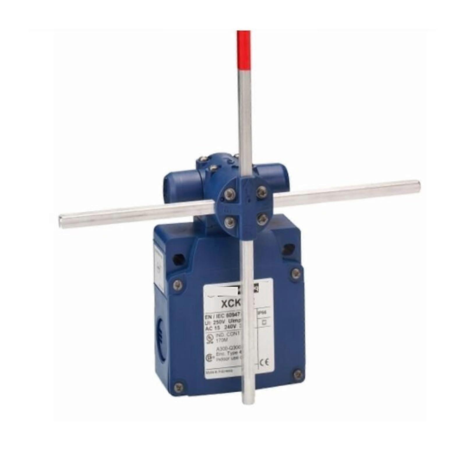 XCKVR54D1H29 Limit Switch M20, 2x(2 NC) Contacts, Slow Actuation, Crossed Rod Lever 6 mm