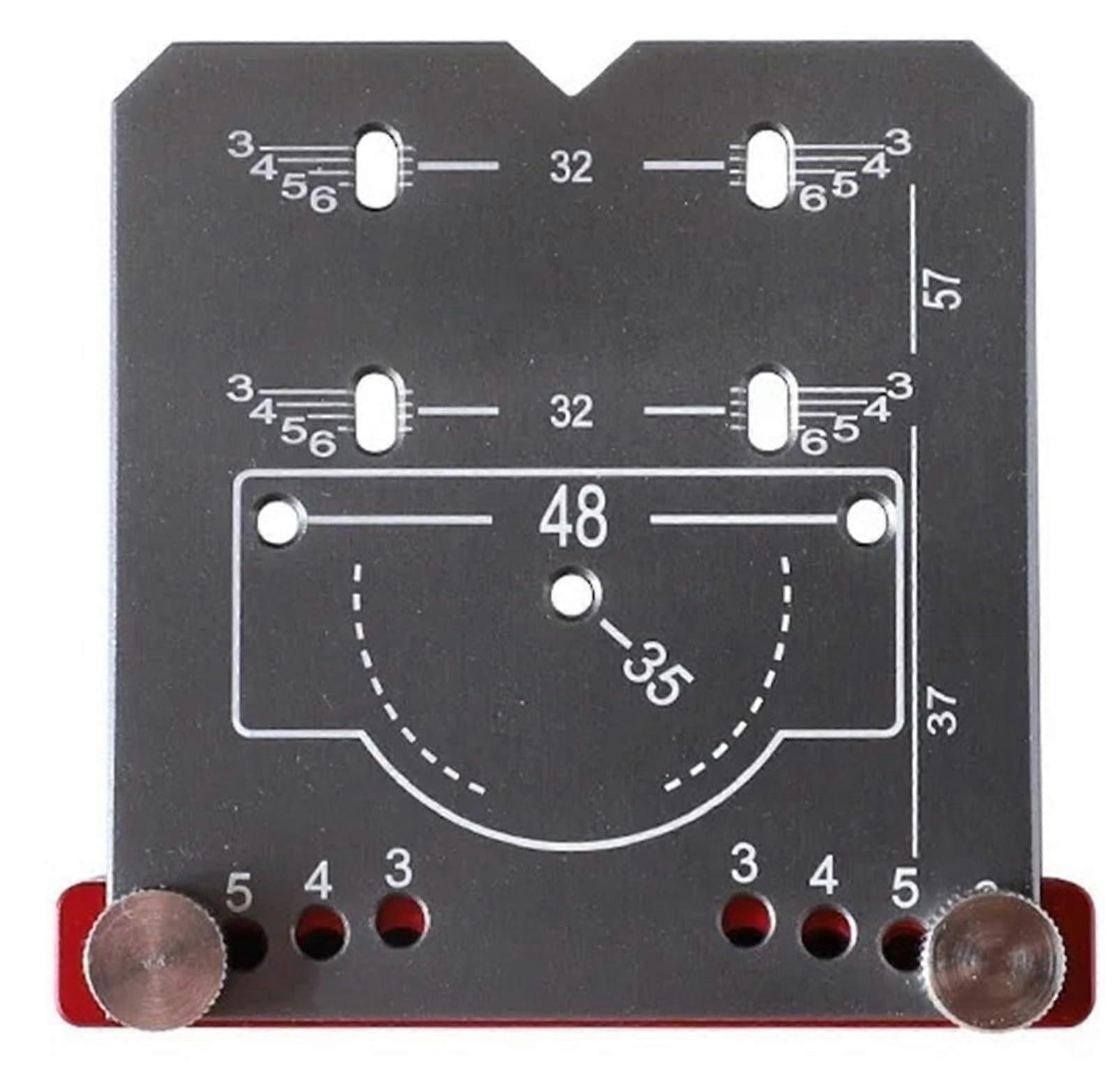 35mm Hinge Jig Adjustable Cabinet Hinge Drilling Guide with Accurate Positioning and Edge Margin