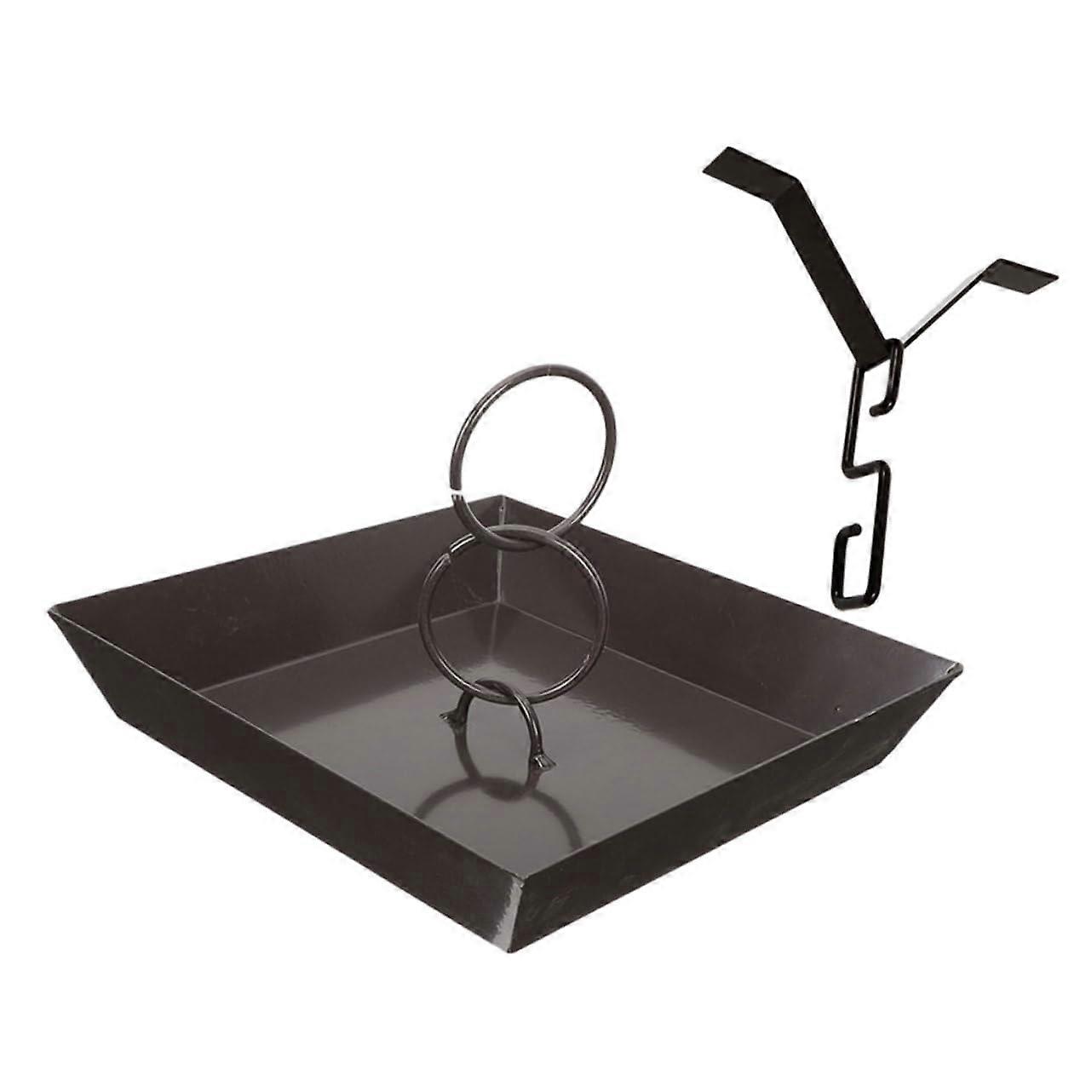 Rustproof Iron Rain Chain for Gutter with Decorative Basin Elegant Outdoor Garden Decor