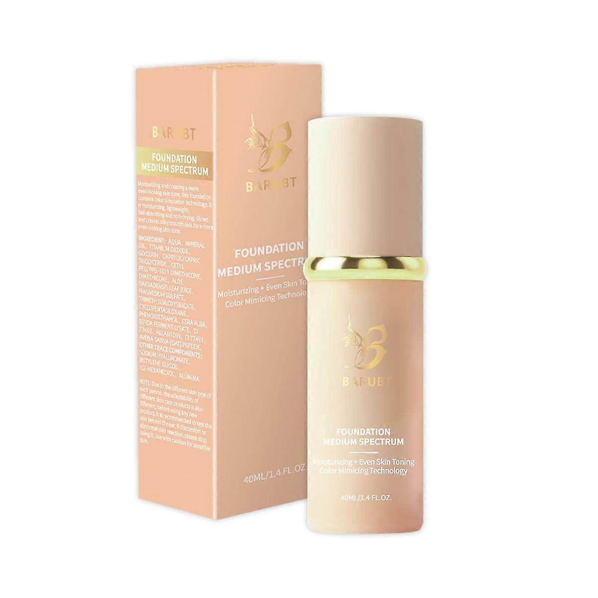 4in1 Color Changing Foundation with Adaptive Shade Matching, 24H Hydration, Waterproof, 40ml