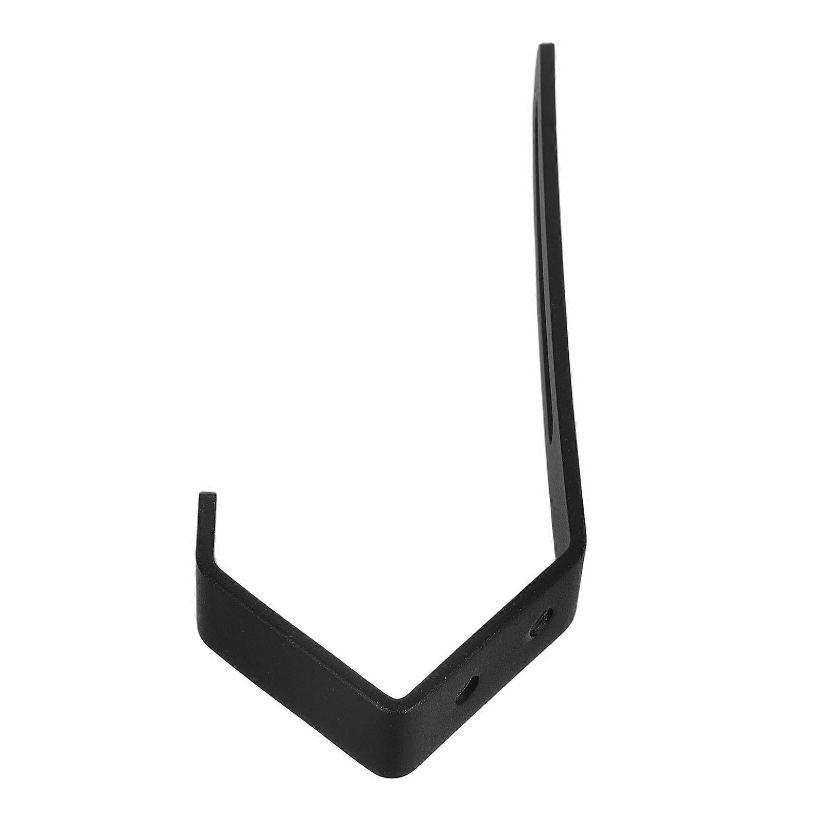 Wall Mounted Black Hat Hooks for Storage 2Pcs Heavy Duty Steel Hat Display