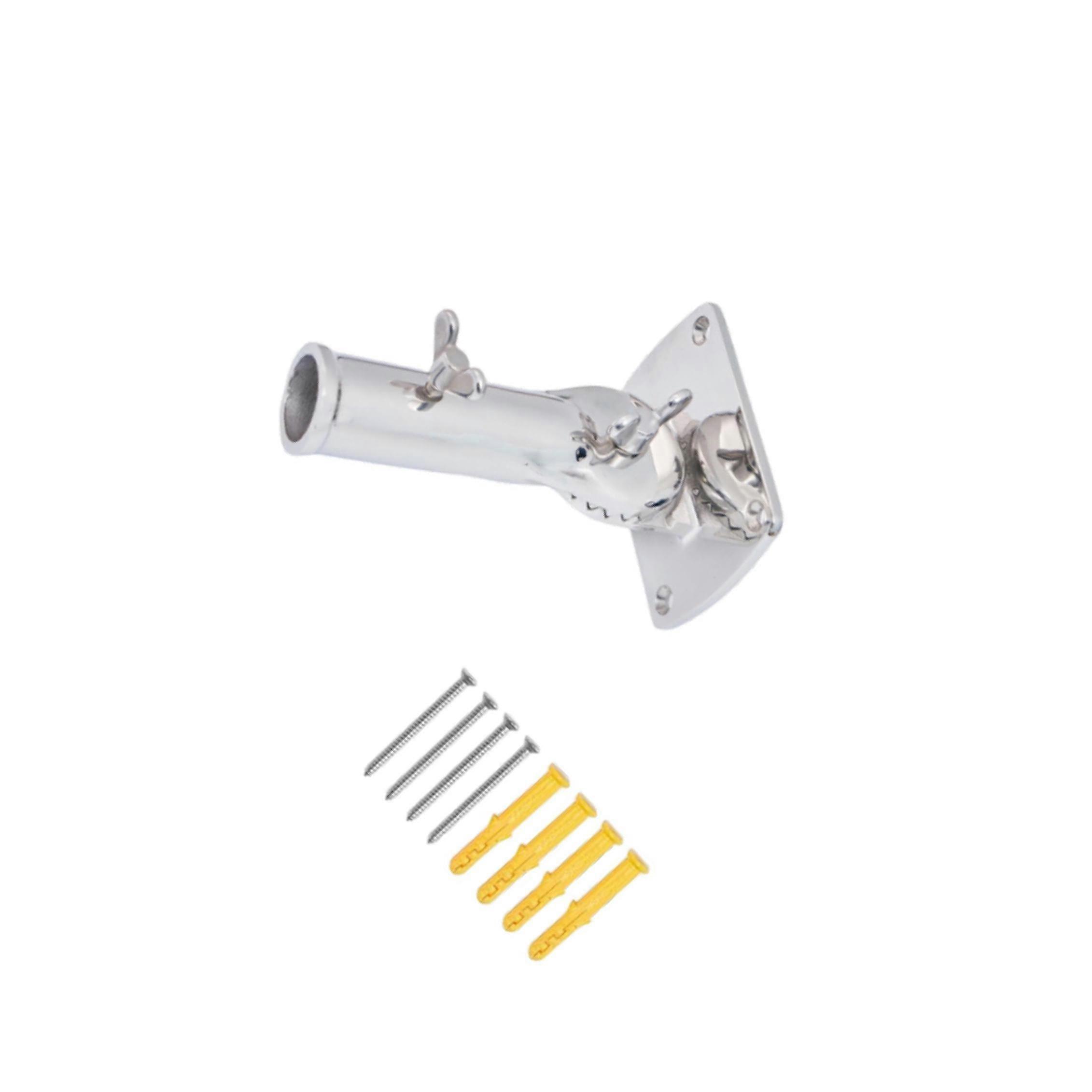 Flag Pole Holder Universal Solid Mounting Base for House Yachts Outde