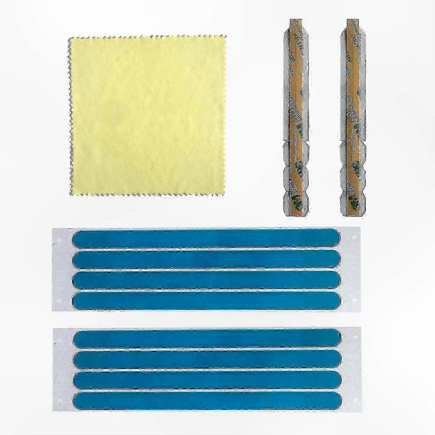 Replacement Kits for Privacy Filter Adhesive Strips and Slide Mount Tabs - Compatible with Computer Monitors and Laptops