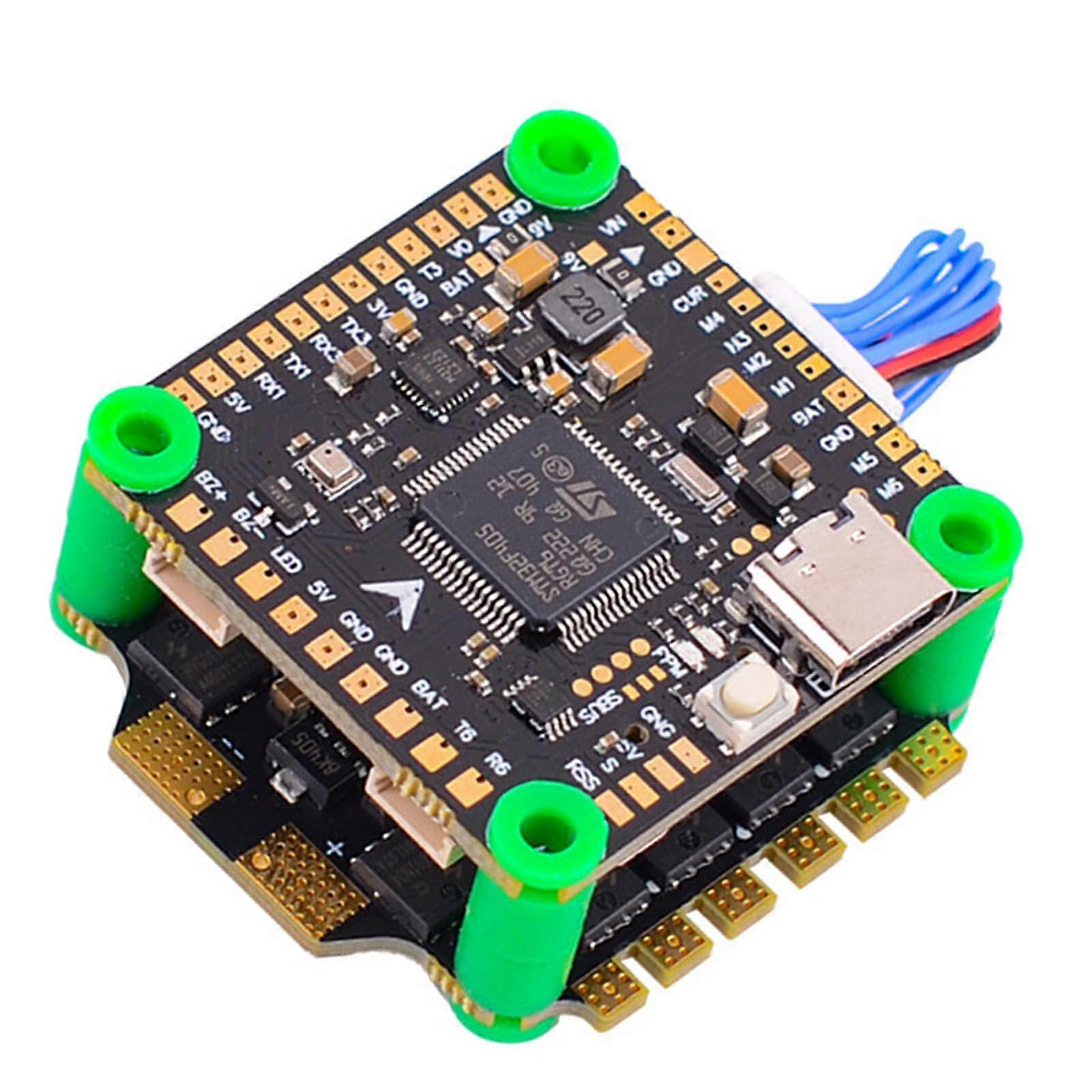 F405V3 FPV Flight Controller Stack with MPU6500 Gyro and 60A 4in1 ESC for Racing Drones
