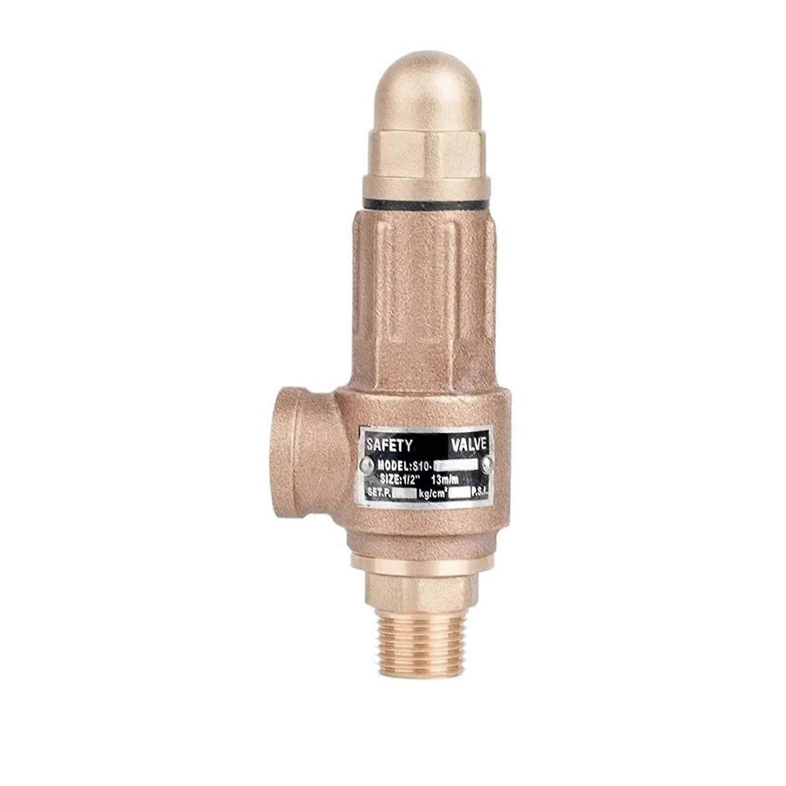 Adjustable Safety Pressure Relief Valve DN15DN50 Compact Durable Design for Industrial Use