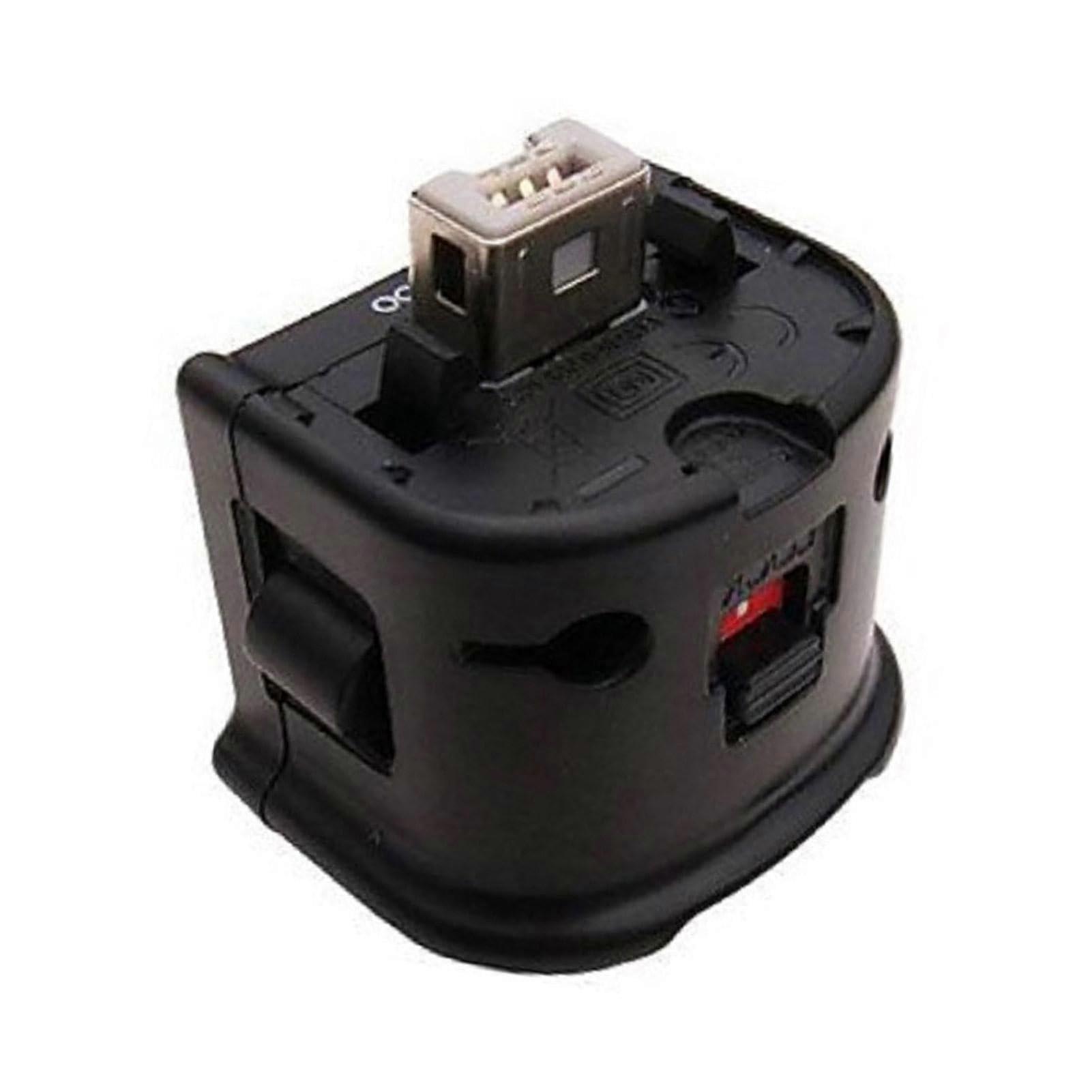 Enhanced Precision Game Controller with Attachment Adapter Compatible with Original Remote Black