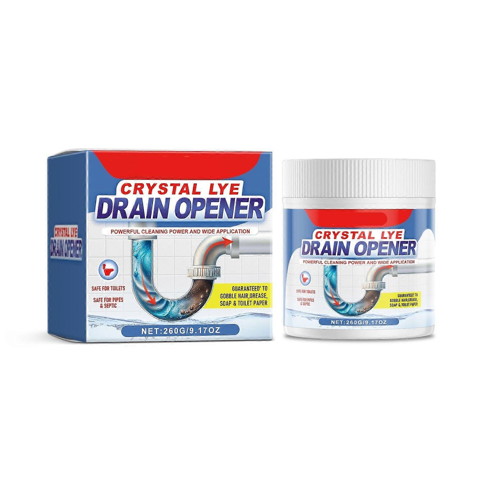 Powerful Drain Cleaner 260g  FastActing Pipe Unclogging Powder for Kitchen and Bathroom