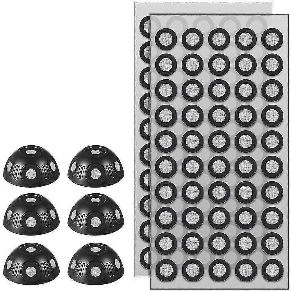 6 Pcs Multi-Angle Marker Set 6 Sided 100 Point 3D Scanner 6mm Dot Scanning Scanner Turntable ,for 3D