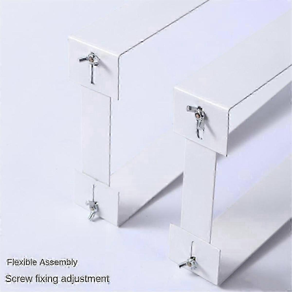 1 Set Under Desk PC Mount Bracket for Computer Case Computer Mainframe Hanger Host Box Stand Bracke js