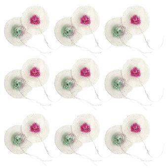 Gas Lantern Mantles Double Mesh for Outdoor Lighting 60Pcs Replacement Covers