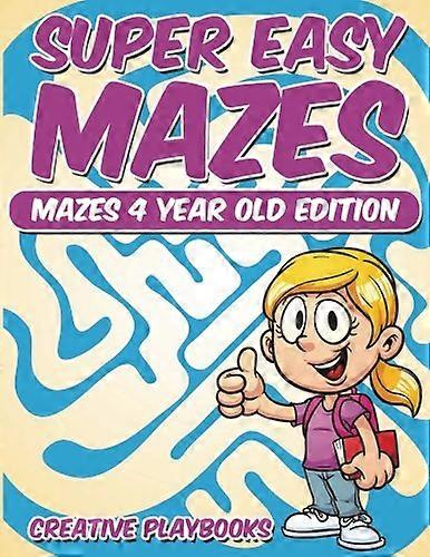 Labyrinthes Super Facile Mazes Édition 4 ans