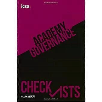 Listas de verificação de governança acadêmica - Brochura - Gillian Allcroft