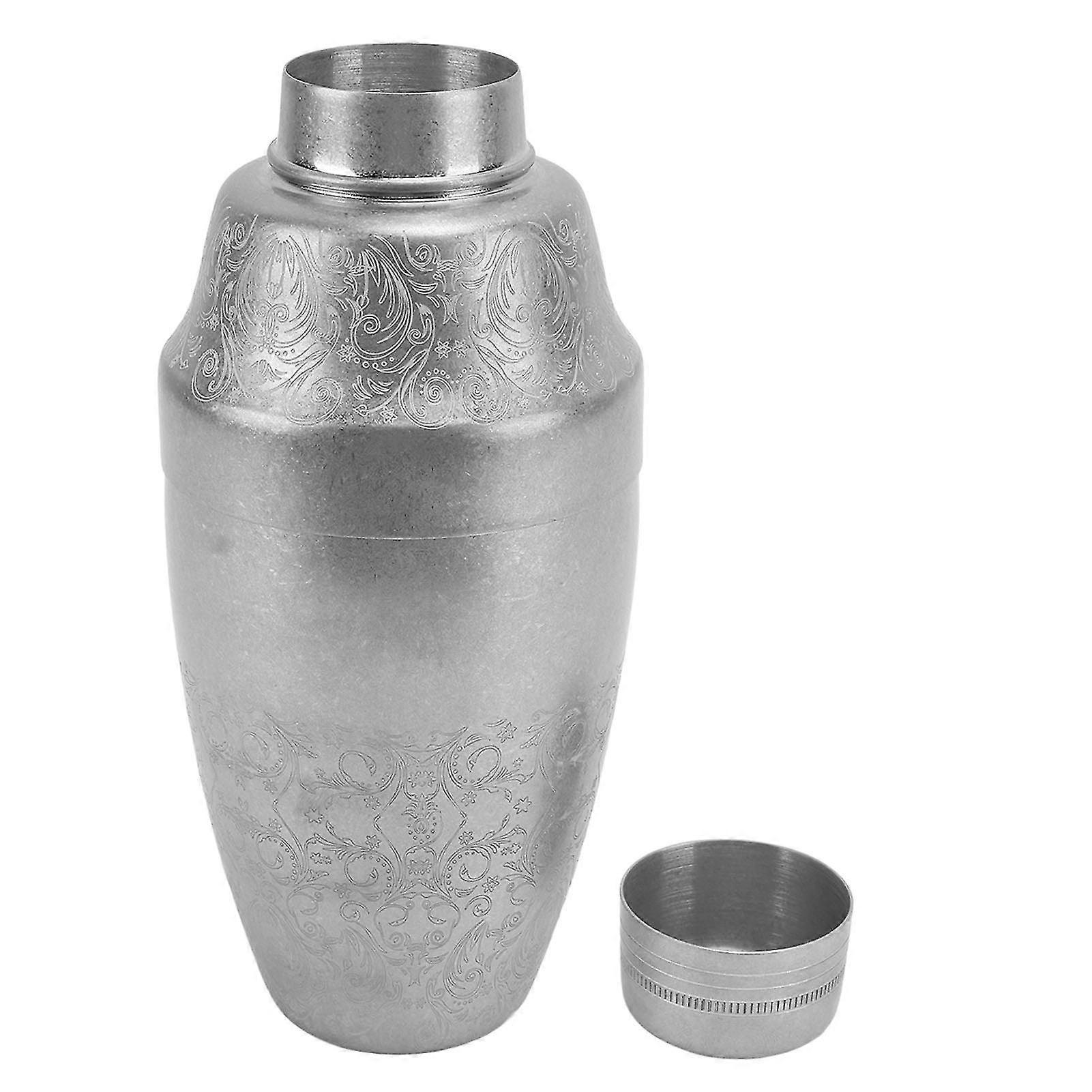 Bartender Kit Cocktail Shaker with Built in Strainer 750ml