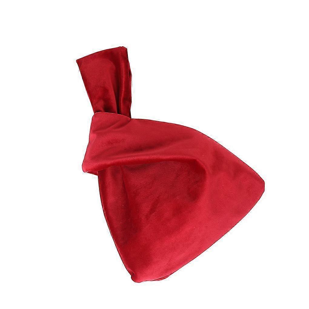 Sammet knut handledsväska för kvinnor elegant modeaccessoar