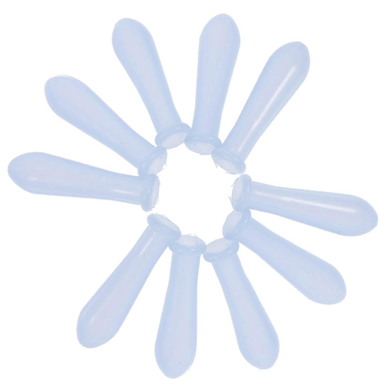 Pipettes Silicone Caps for Laboratory Testing with 10Pcs Elastic Dropper Caps