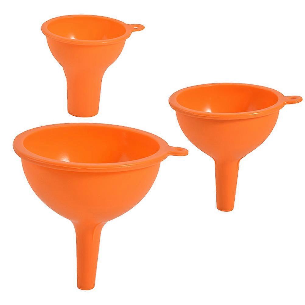 Liquid Funnel Transfer Tool Kitchen Funnel Silicone 6Pcs