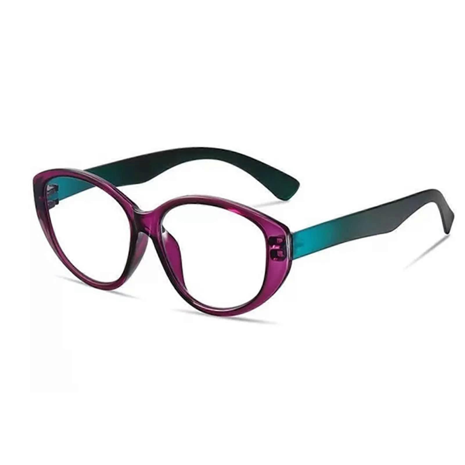 Blue Light Blocking Reading Glasses for Women TR90 Red Computer Reader 2.5+