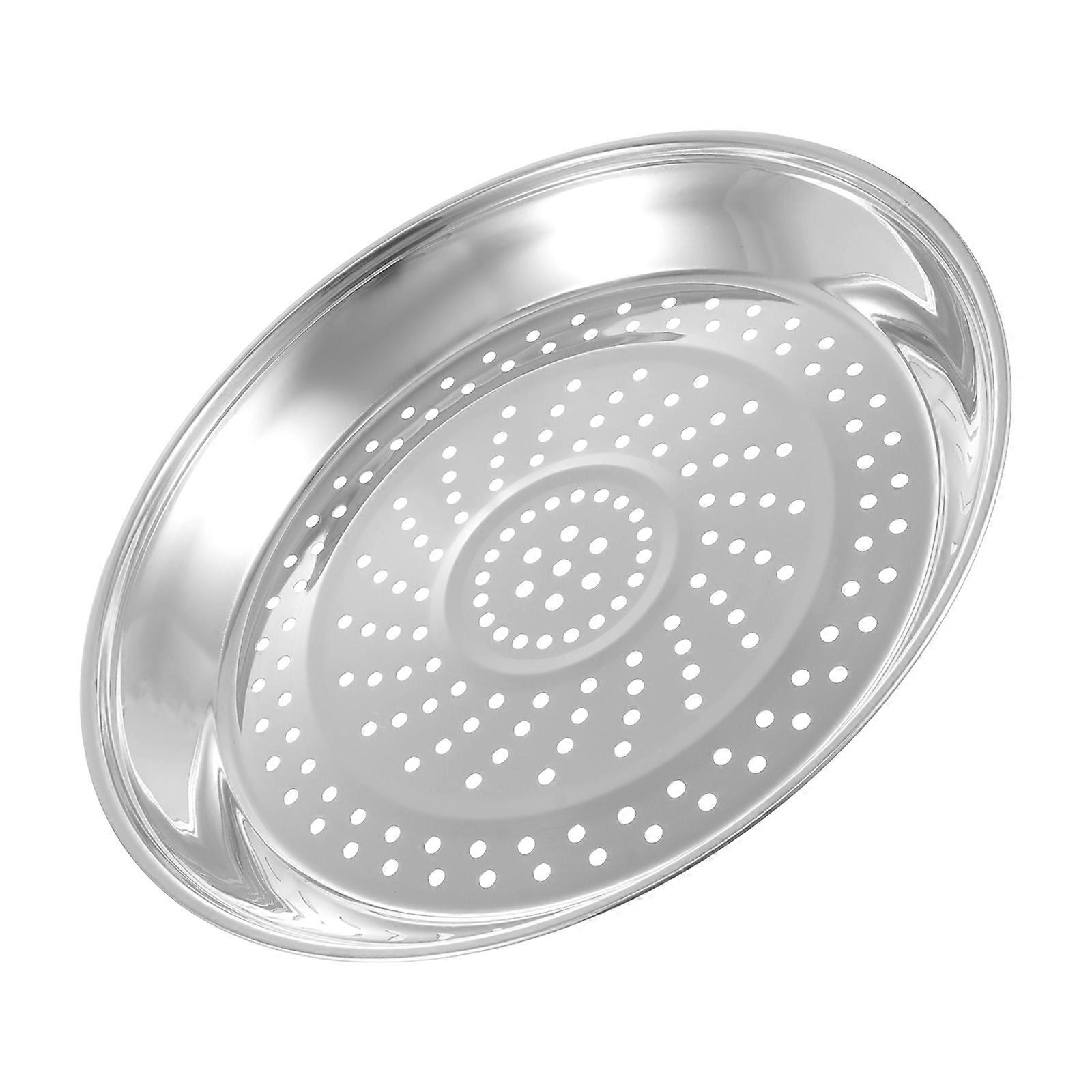 Kitchen Food Steamer Stainless Steel Multi-Function Plate 3Pcs Set