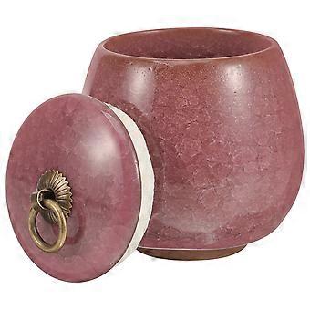 Pet Cremation Urn Small Ceramic Dog Ashes Holder for Storage
