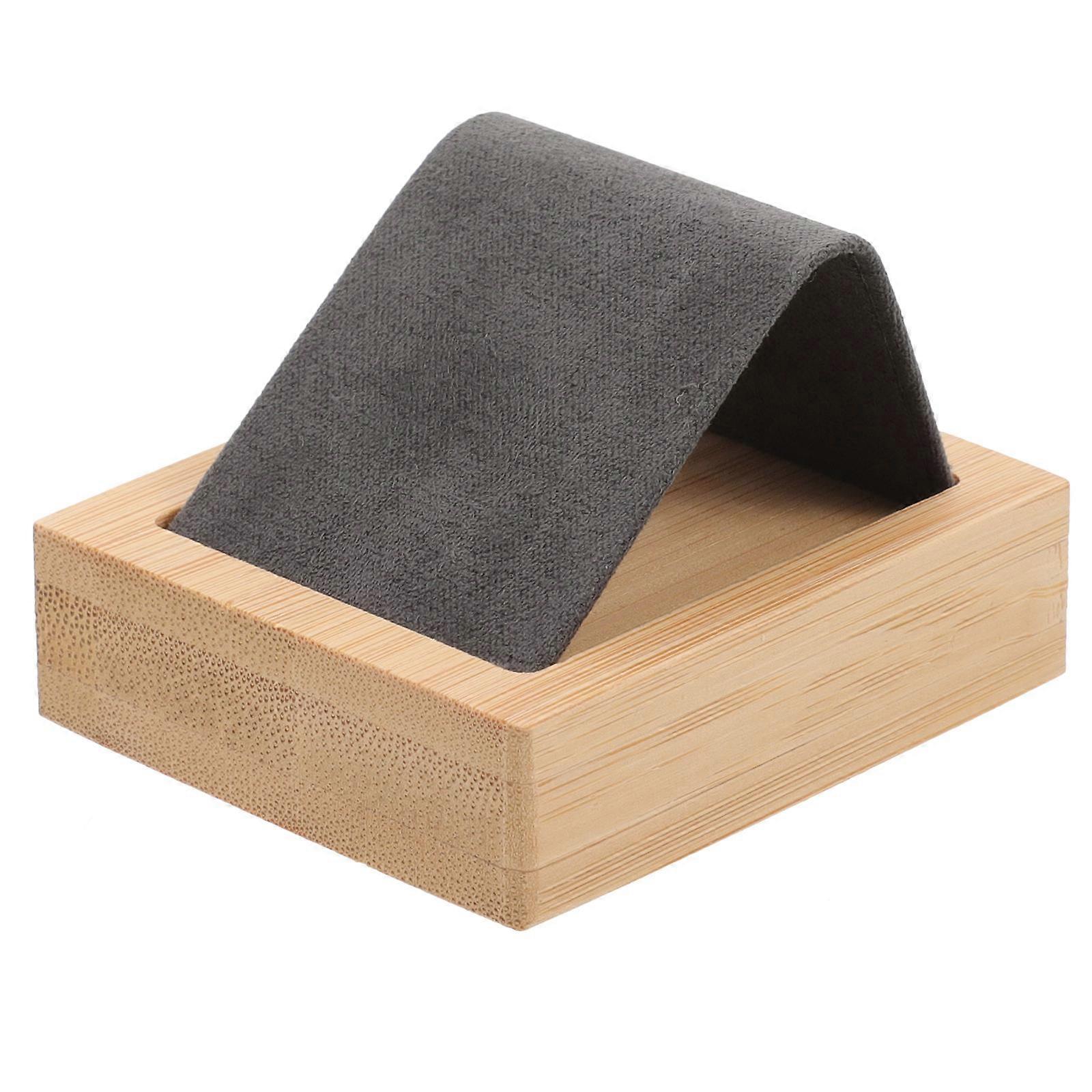 Earring Display Bamboo Ear Studs Holder Stand for Storage Use