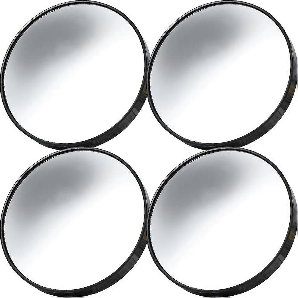 Makeup Magnifying Mirror Suction Cup 10X Function Black 4Pcs Multi-Use