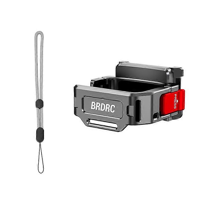 For DJI Osmo Pocket 4 BRDRC Cold Shoe Interface Quick-Release Expansion Frame Bracket